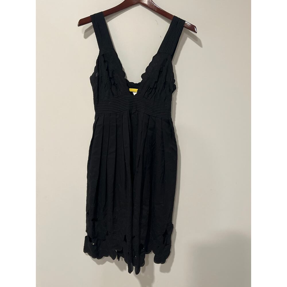 Catherine Malandrino Black Midi Dress